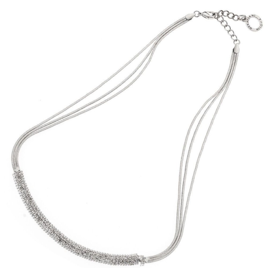 Donna Ottaviani | Collana In Metallo Con Strass